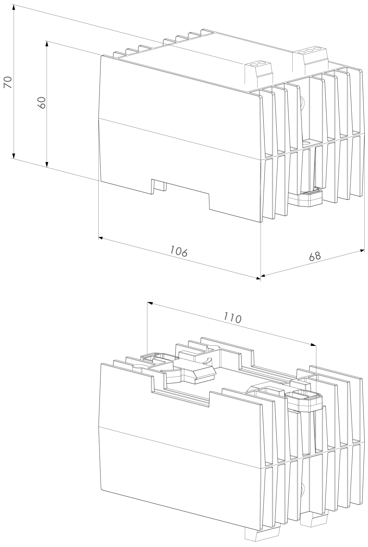 AC TRANS 12V 25W Dimensions 1280px