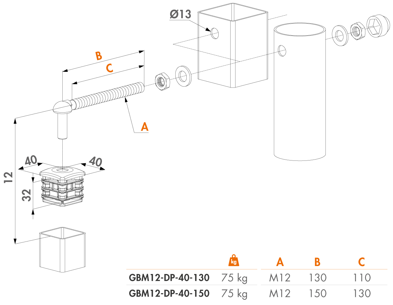 GBM12 DP Dimensions 1280px