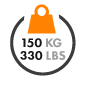 150 kg